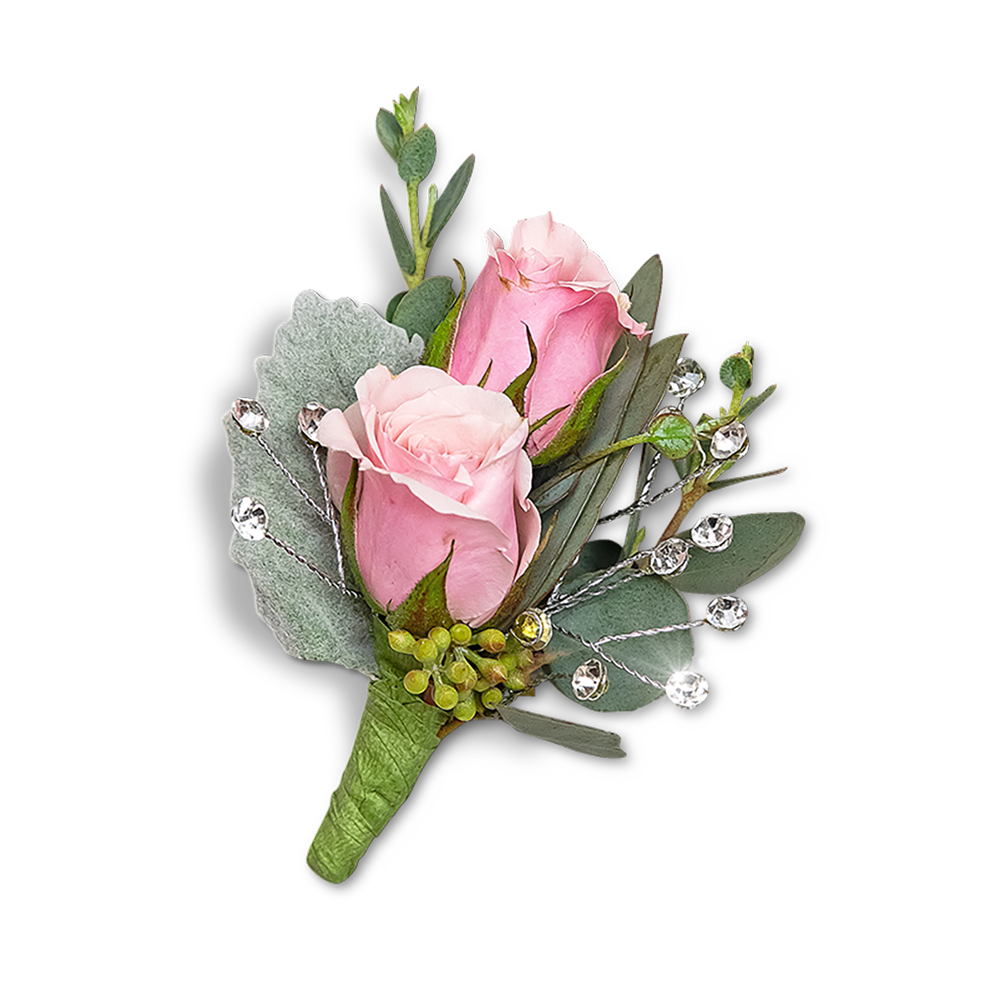 Glossy Boutonniere