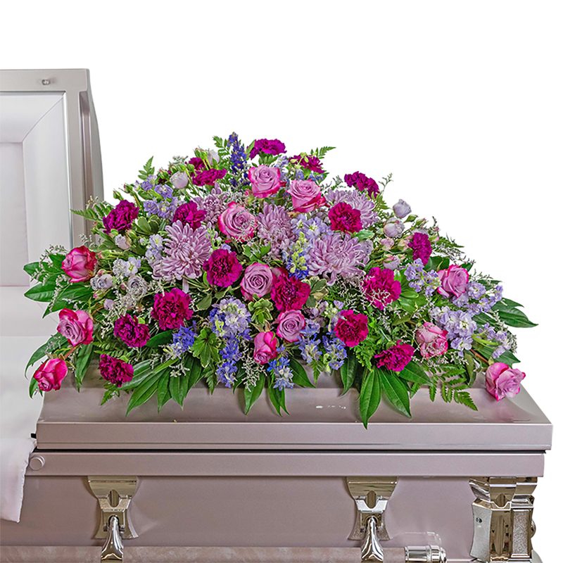 Gracefully Majestic Casket Spray