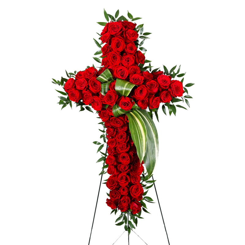 Heavenly Rose Cross