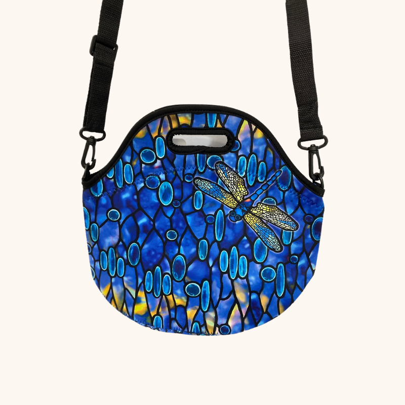Tiffany Dragonfly-Neoprene Lunch Tote