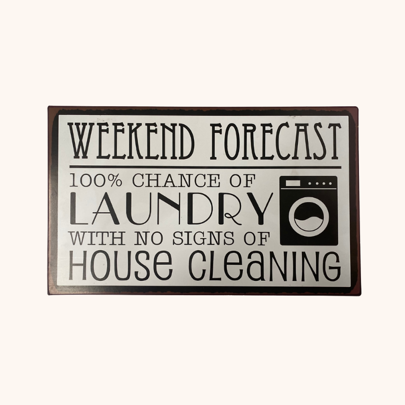 Weekend Forecast Sign