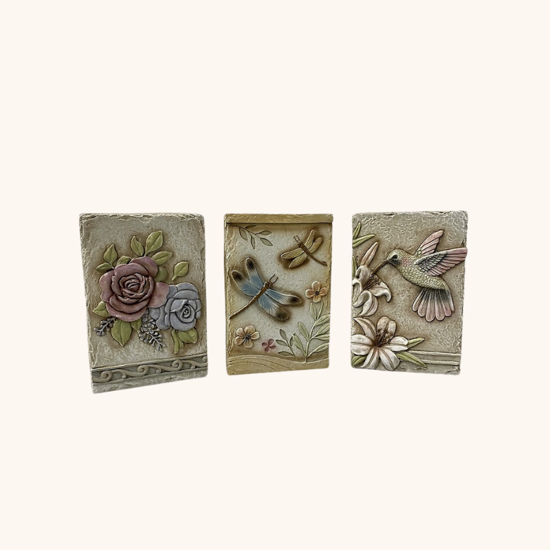 Detailed Garden Image Plaque