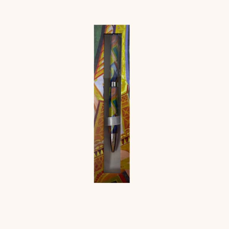 Delaunay Eiffel Tower Fine Art Pen
