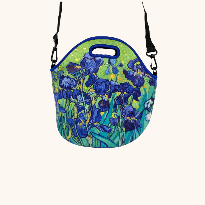 Van Gogh Irises-Neoprene Lunch Tote
