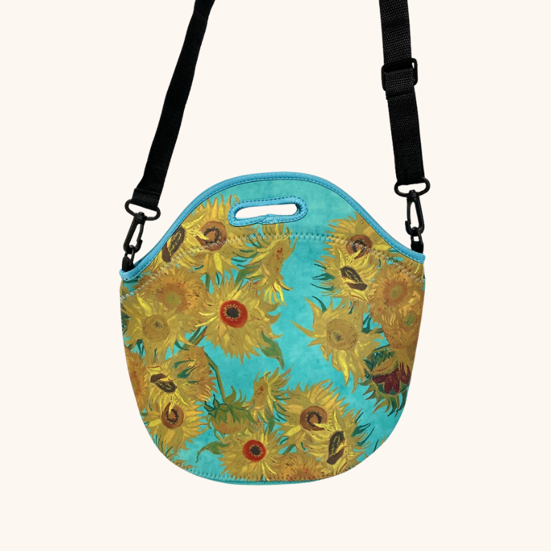 Van Gogh Sunflowers-Neoprene Lunch Tote